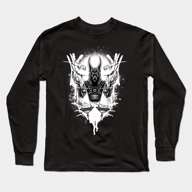 Anubis Long Sleeve T-Shirt by BSKR